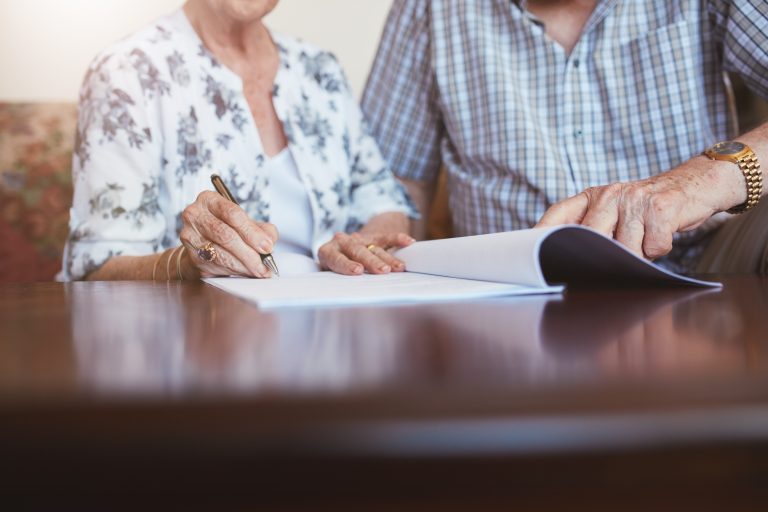 Lawyer examining concerns about whether a will is legally valid