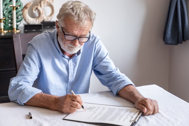 Person preparing an application to manage a deceased estate in Australia