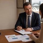Featured image for How Do Debt Agreements Affect Credit Scores in Australia? - Capture an intimate overtheshoulder scene of a