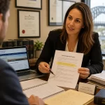 Featured image for What Are the Current Licence Appeal Processes in NSW? - Capture an overtheshoulder scene inside a bustling