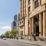 Featured image for What Are the Current Penalties for Drug Offences in NSW? - Capture the entrance of the Downing Centre cour