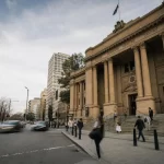 Featured image for How Does New Bail Reform Impact NSW Courts? - Capture an exterior shot of the Downing Centre Court in Sydn