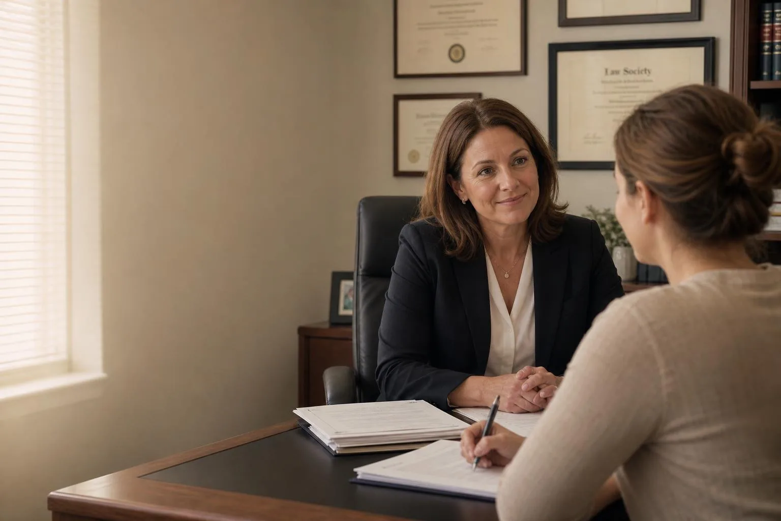 Featured image for What Are the Latest Changes to Parenting Orders in Australia? - A warmlit intimate scene within a solicito