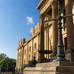 Featured image for When Can You Appeal a Licence Suspension in VIC? - A closeup view of the brass scales of justice on a ston