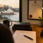 Featured image for When to Consider a Testamentary Trust in NSW? - A warmlit inviting office scene in a Sydney legal practice